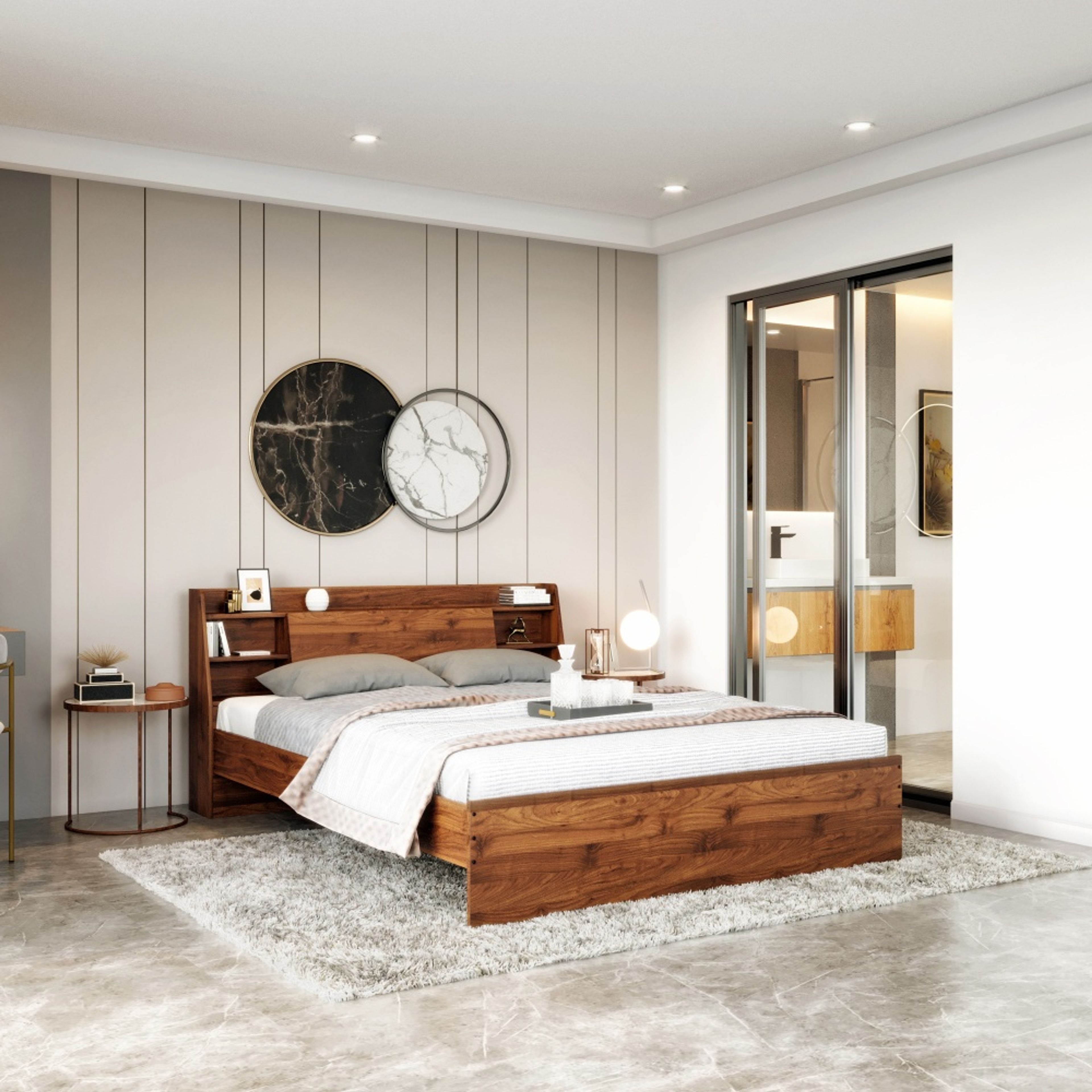 Leo non-storage bed